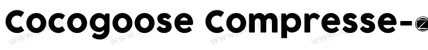 Cocogoose Compresse字体转换